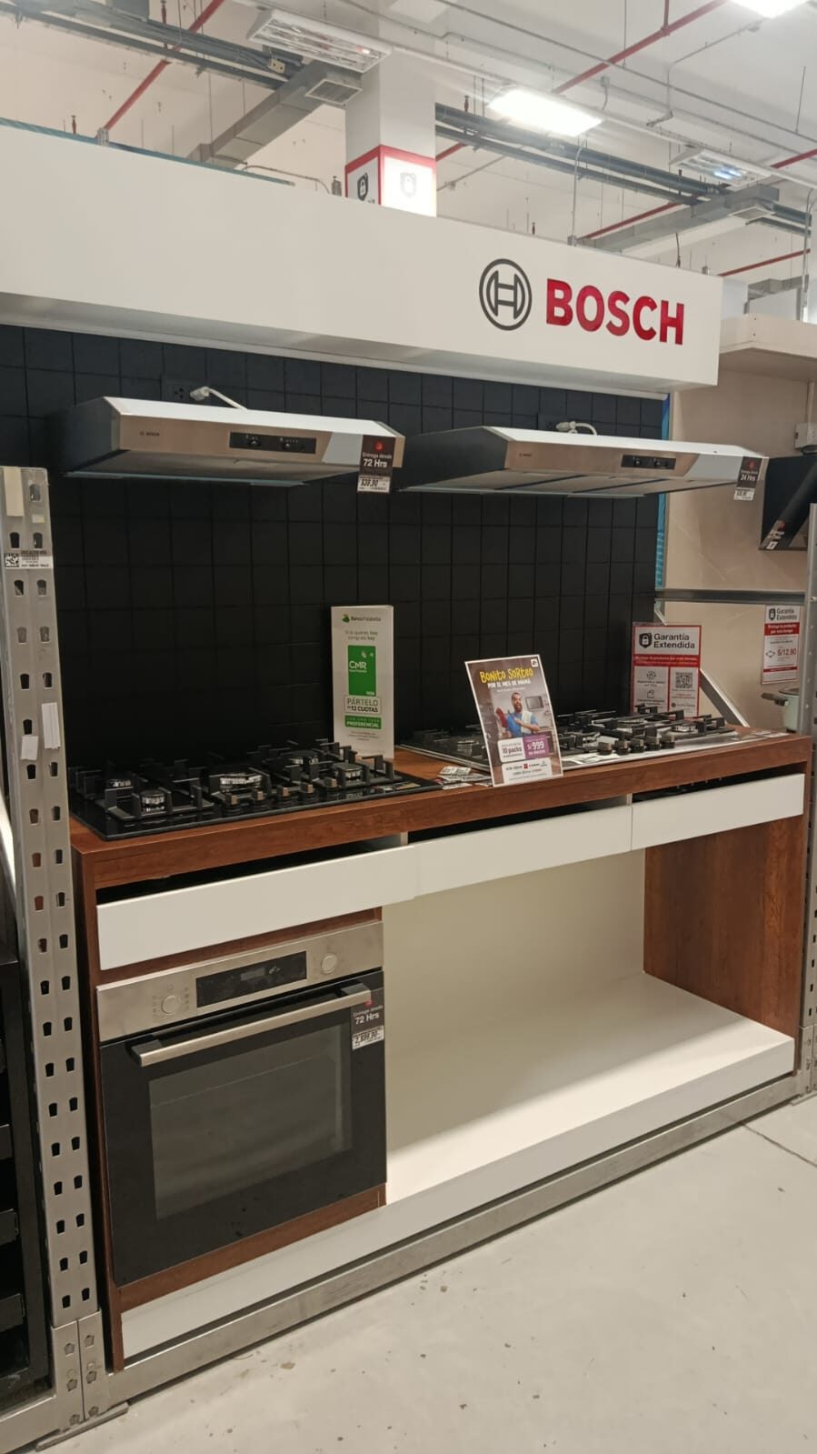 Implementación mueble de cocinas Bosch Sodimac Jockey Plaza
