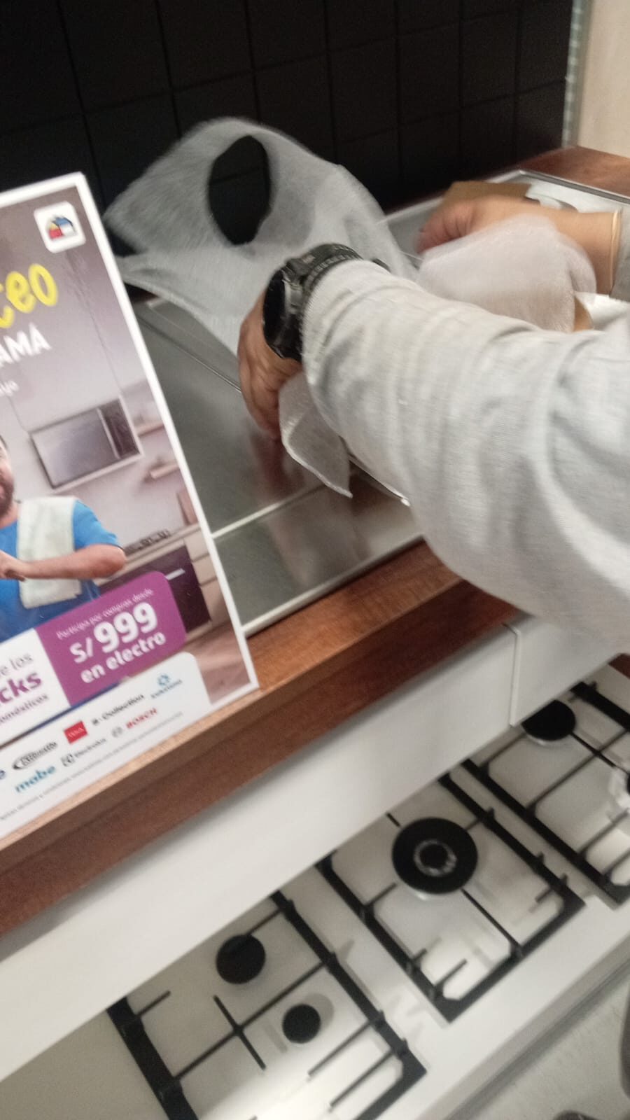 Implementación mueble de cocinas Bosch Sodimac Jockey Plaza