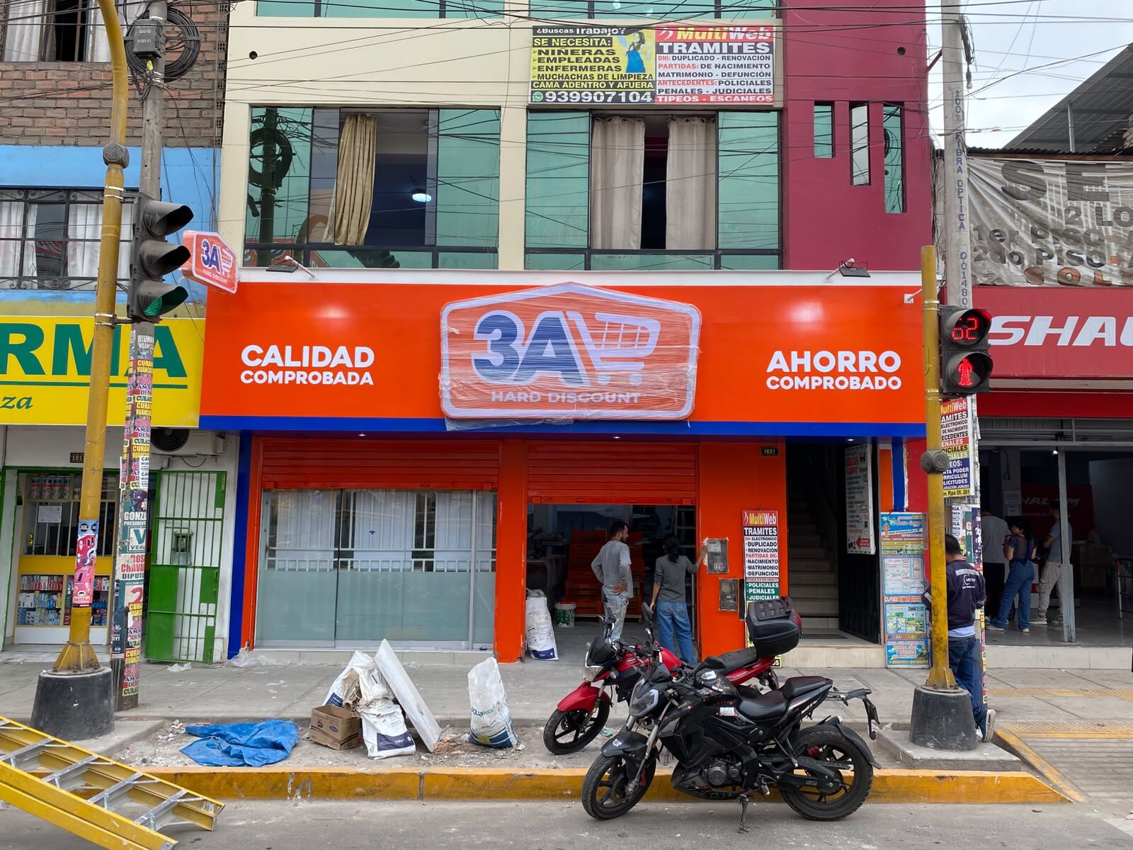 Implementación tiendas 3A Lima