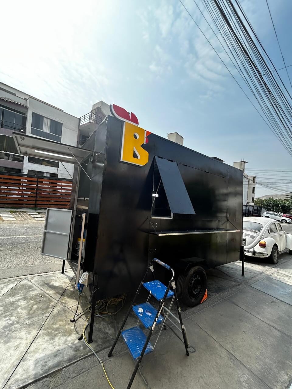 Letrero Bros Pollos
