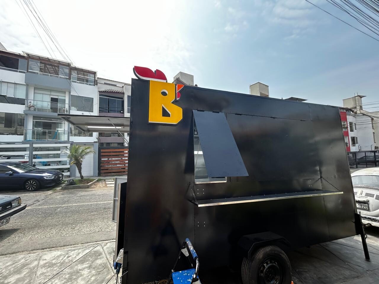 Letrero Bros Pollos