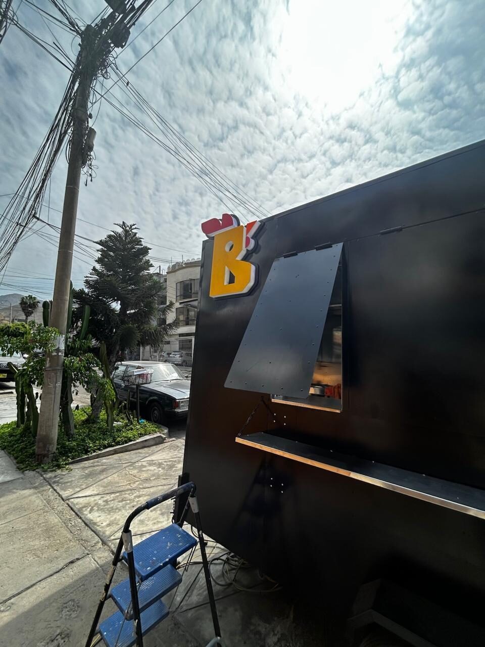 Letrero Bros Pollos