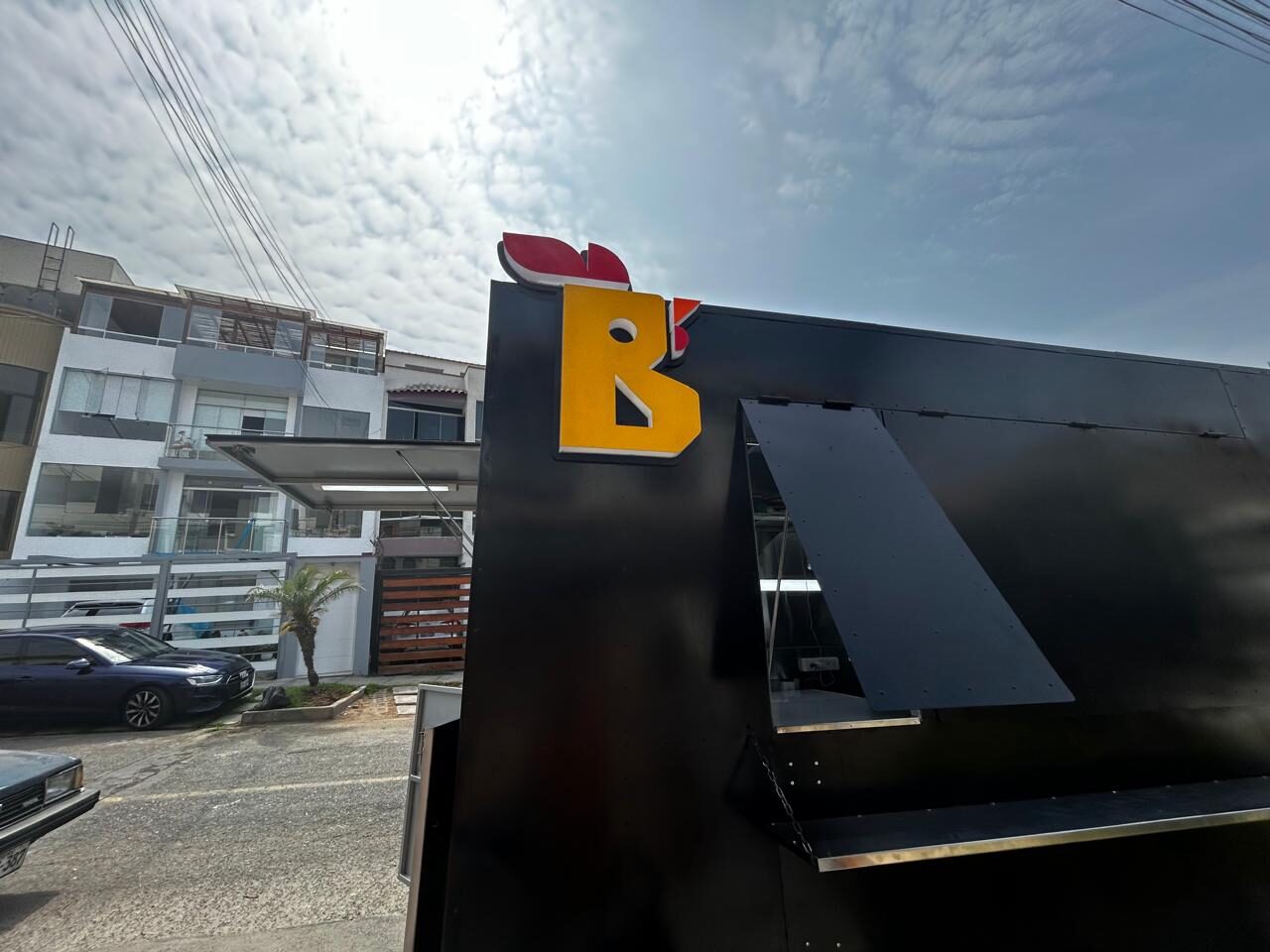Letrero Bros Pollos