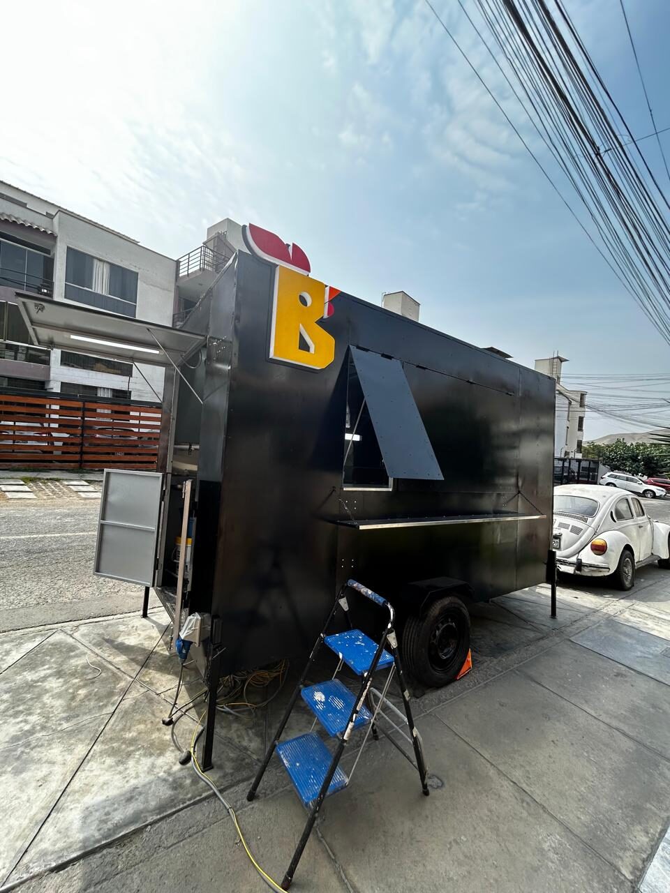 Letrero Bros Pollos