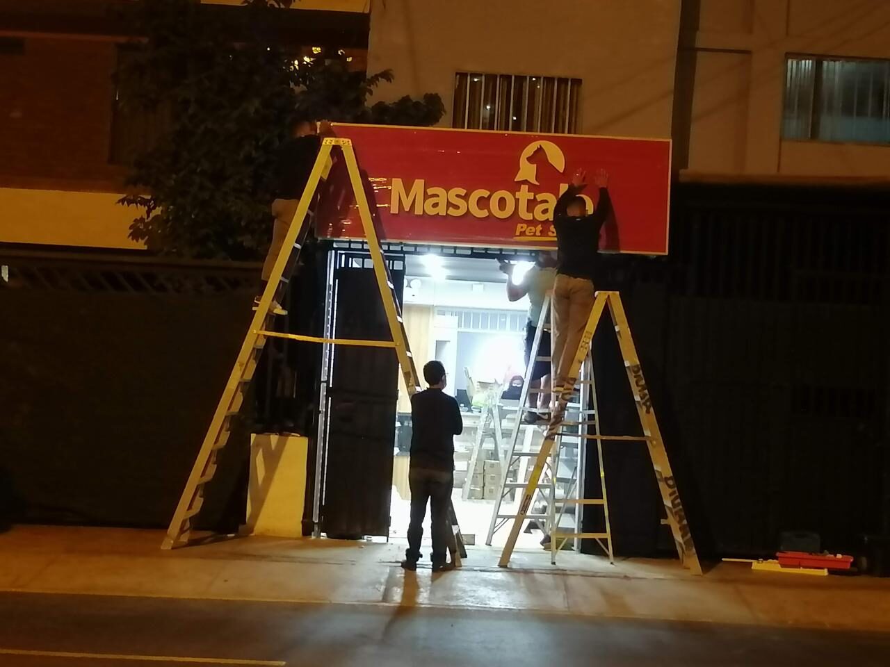 Letrero Mascotalo San Miguel