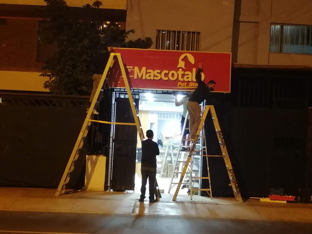 Letrero Mascotalo San Miguel
