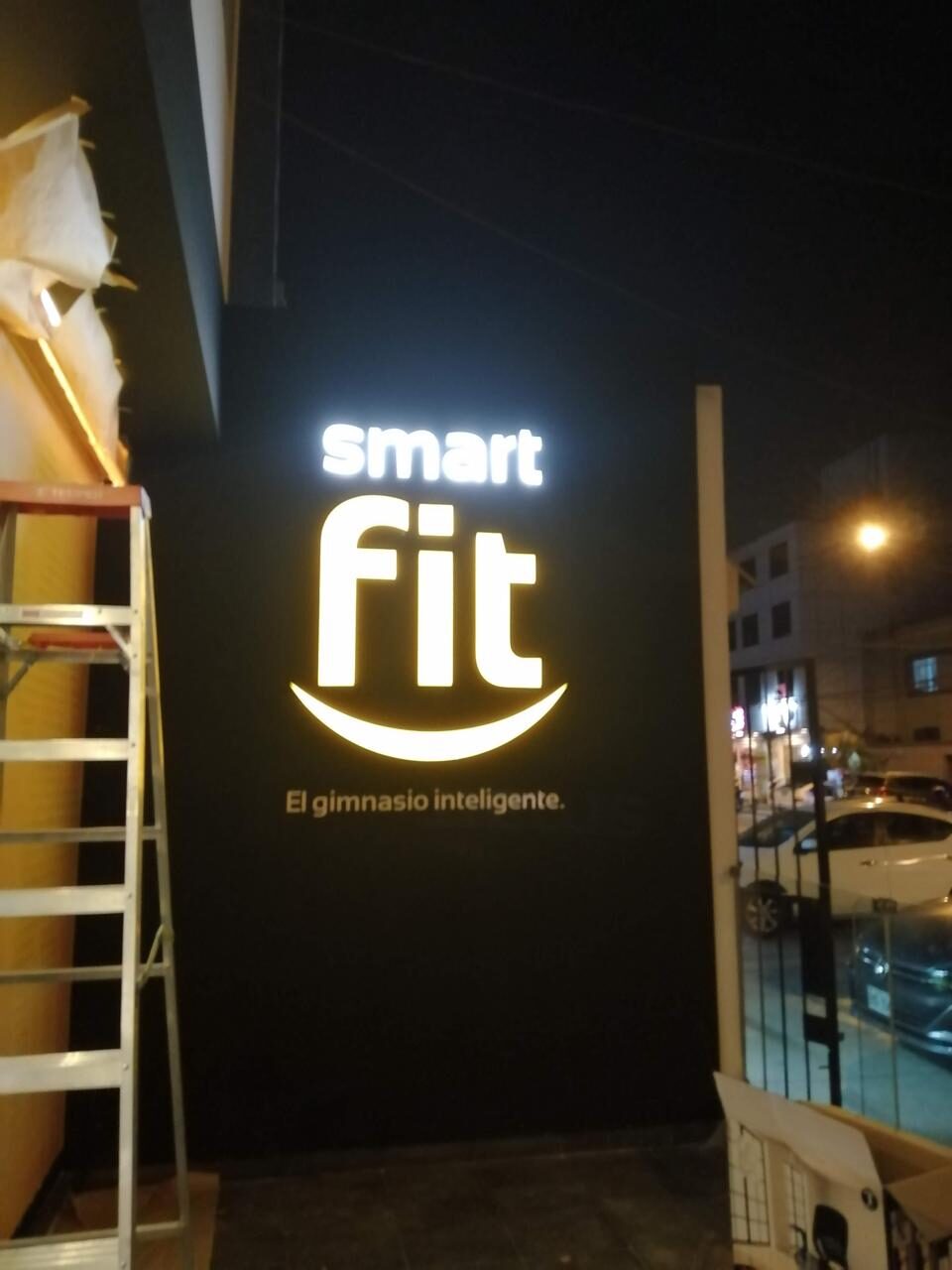 Letrero Smart Fit Magdalena