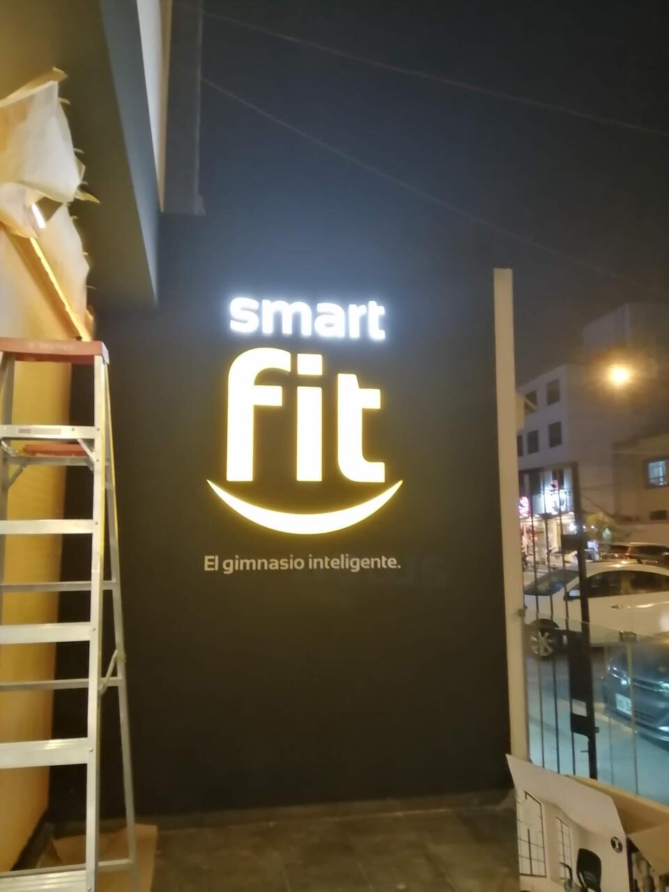 Letrero Smart Fit Magdalena